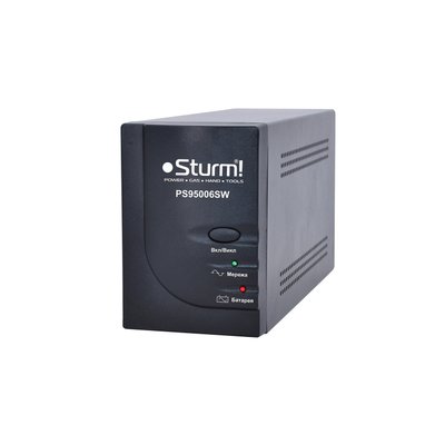 Джерело безперебійного живлення Sturm PS95006SW 500Ва/500Вт (Безперебійник, ДЖБ, UPS) PS95006SW фото
